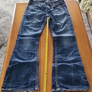 Silver Jeans Dark Blue Flare Women's Jeans